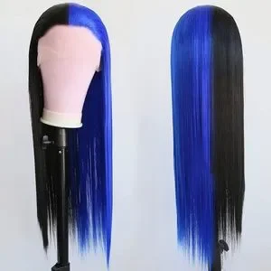 Fashiondeityshair | Accessories | 24 Blue Black Split Dye  display picture 1